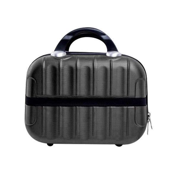 Portable Hard Shell 64 Holes Essential Oil Bottle Bag Carrying Case - Black