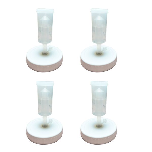 4Pc Mouth Jars Lids Fermenting Lids With Airlocks Fermentation
