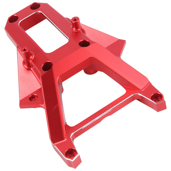 Servo Mount Steering Cover Chassis Brace For Traxxas 1/6 Xrt Red