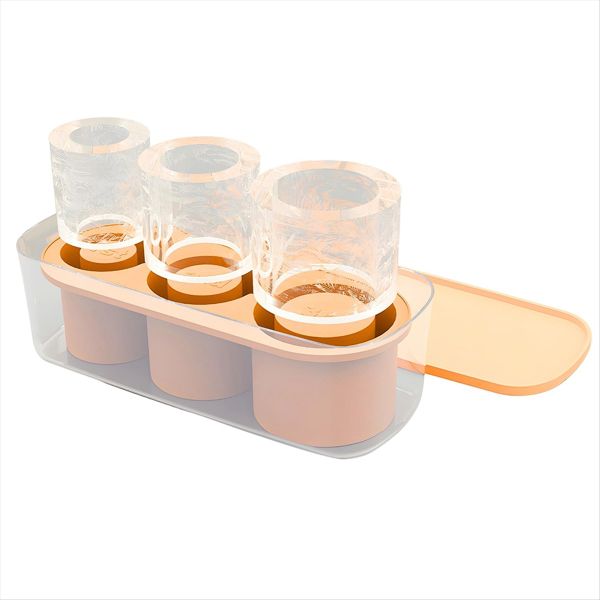 Ice-Cube Tray for Stanley Tumbler Ice Mold with Lid and Ice Tray
