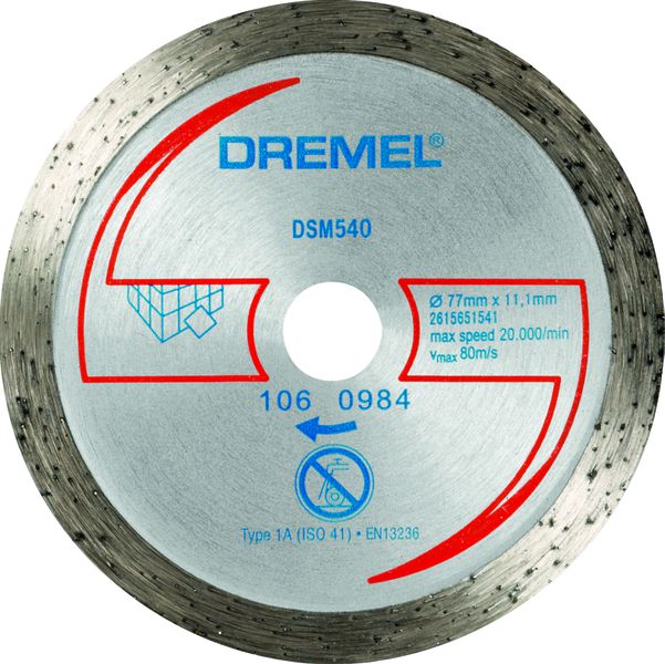 DREMEL DSM20 Diamond Tile Cutting Wheel -DSM540
