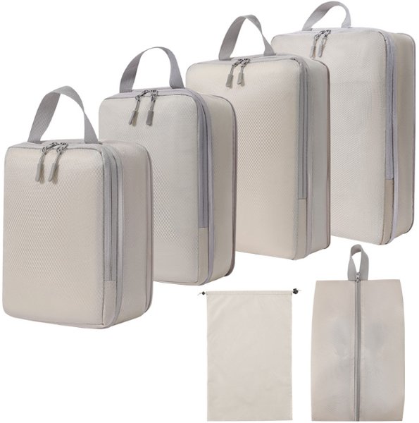 X-HOME Expandable Lightweight Travel Bags Compression Organiser Cube