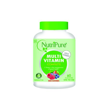 Nutripure Multivitamin Adults 60's Berries