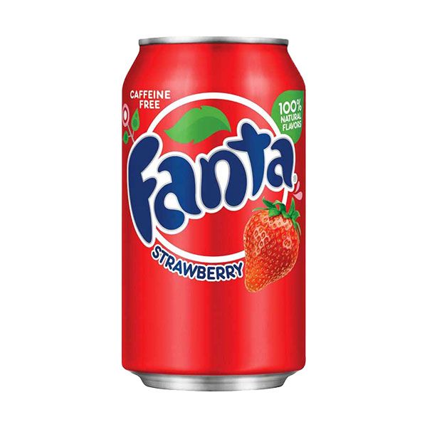 Fanta Strawberry 12 x 355ml Cans