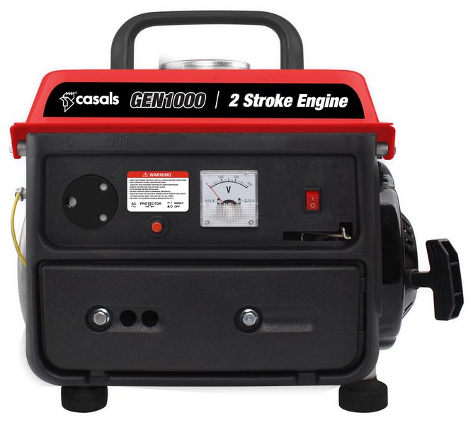 Casals Generator Recoil Start Steel Red 2 Stroke 750W