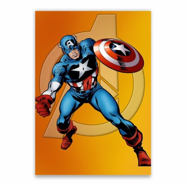 Captain America Avengers Poster - A1