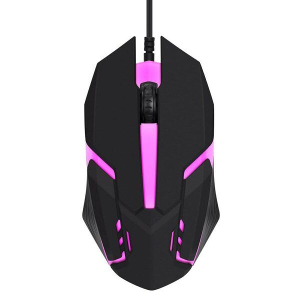 USB Colorful Glowing Wired Optical Mouse