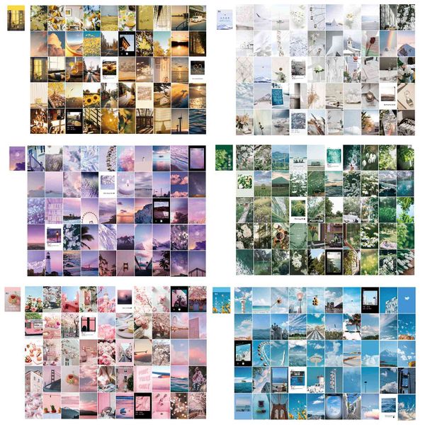 Washi Paper Sticker Set Daily Scenery Life Stuff Travel Stickers Aesthetic