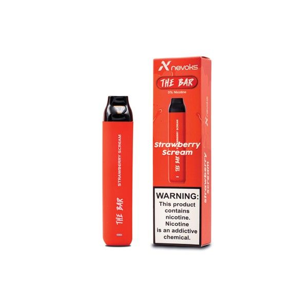 Nevoks Bar Disposable Vape 50mg - Strawberry Scream - Single