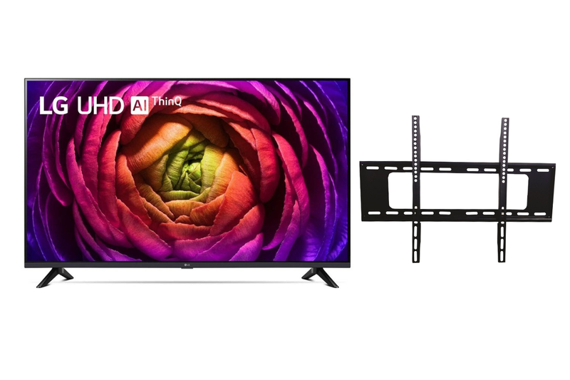 LG 43" UR7300 4K UHD Smart TV with Magic Remote and Wall Bracket