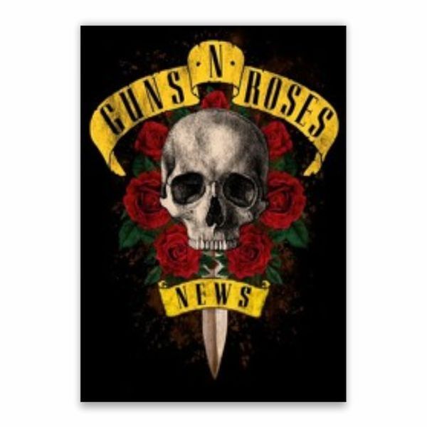 Guns 'N' Roses News Poster - A1