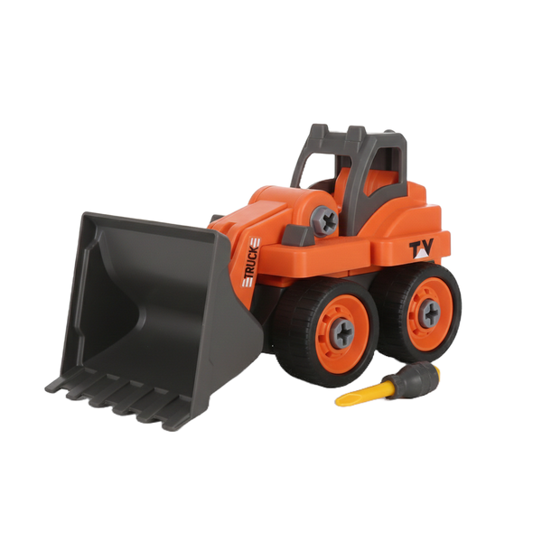 DIY Assembly Construction Truck Toy - Take-Apart Bulldozer with Tools