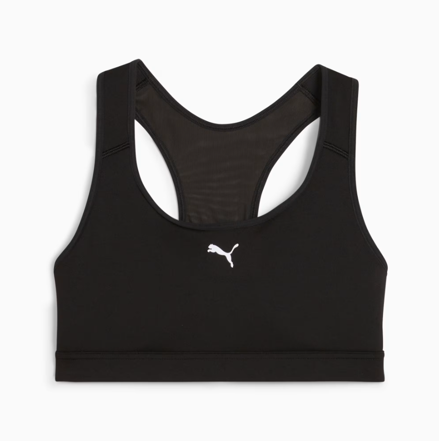 Puma Women's 4Keeps Run Running Tech Sports Bra - Black