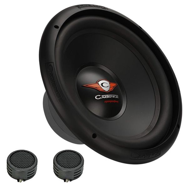 Cadence CMW124D Momentum Series 12" 800w DVC Subwoofer &amp; Evo Tweeters
