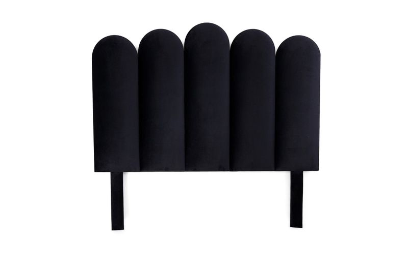 Elizabeth Modern Headboard - Black