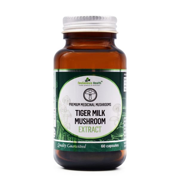 Tiger's Milk Mushroom | 4000mg | Medical Grade Extract | 60 Capsules