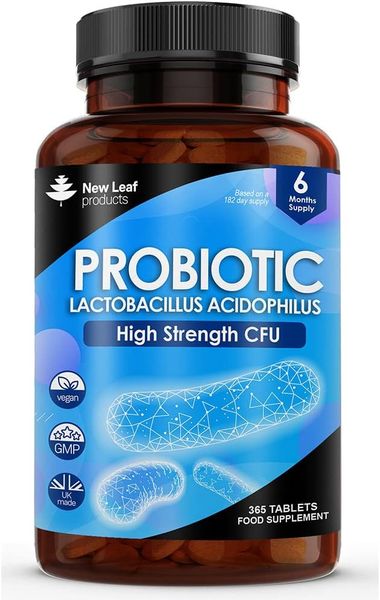 Probiotic Tablets High Strength 365 Tablets - Digestive &amp; Gut Health