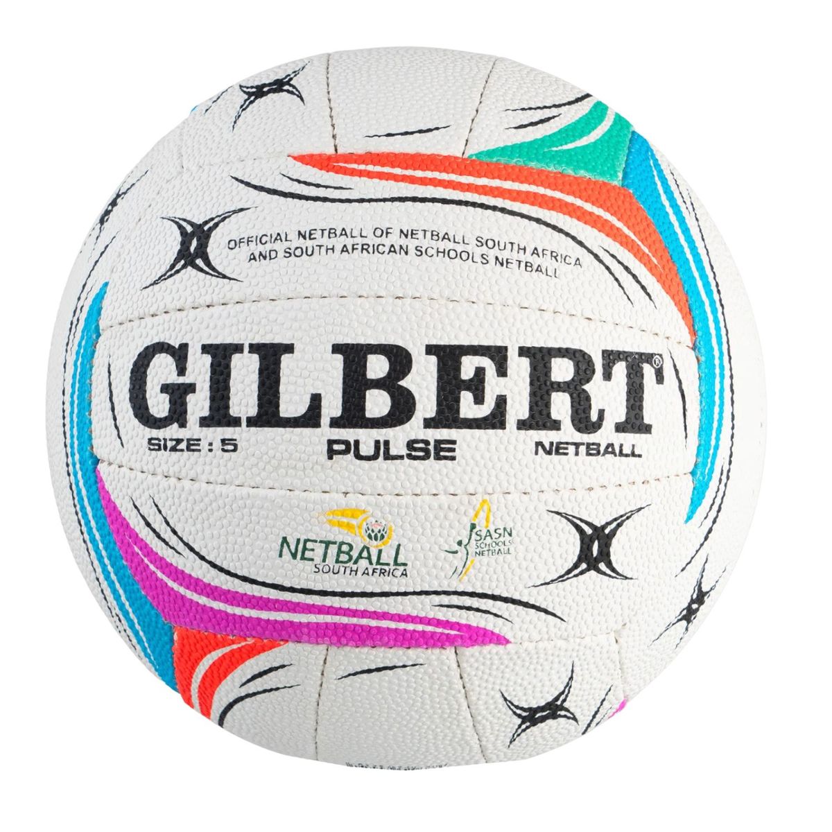 Netball Pulse | Size 5 - Official School & Club Match Ball | Gilbert