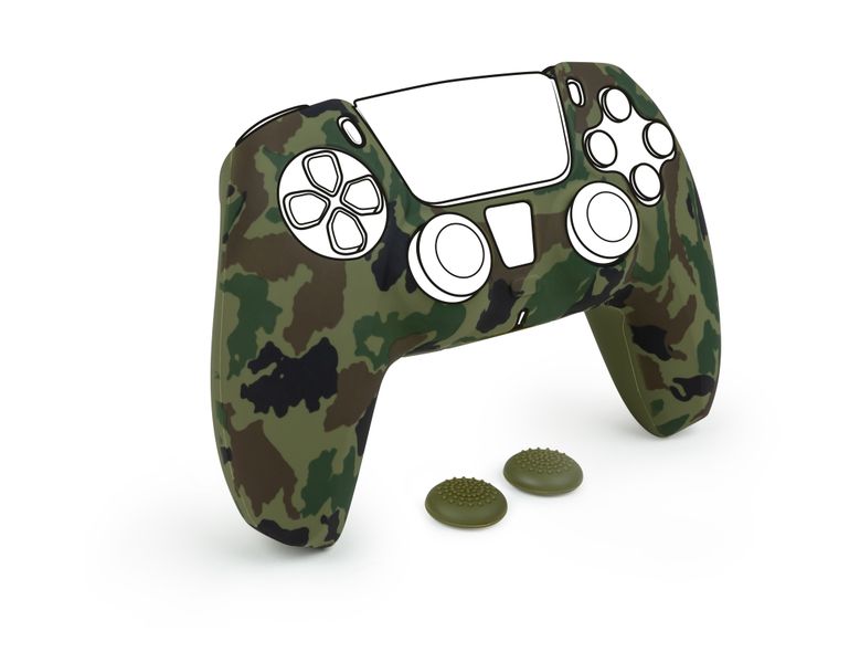 NACON BigBen Silicon Glove Protective Kit - Camo Green (PS5)