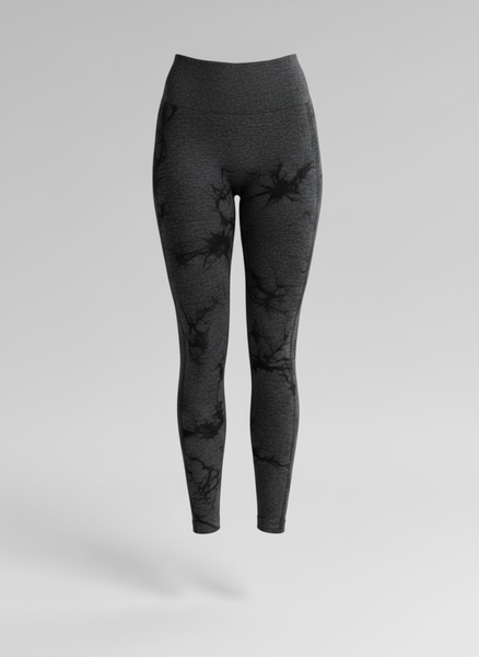 Zush Ladies High Waisted Patterned Seamless Leggings