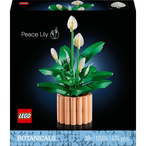 LEGO® Botanicals Peace Lily Flower Decor 11504