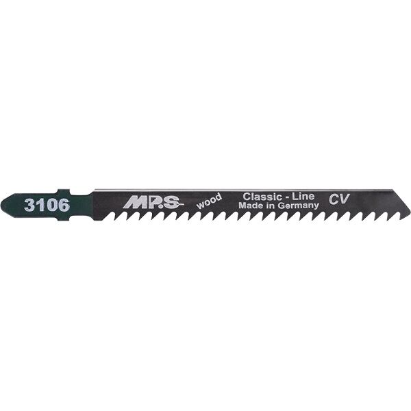 Mps - Jigsaw Blade - Wood - T-Shank - 8TPI - T111C - 6 Pack