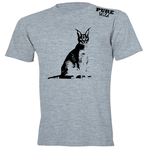 PureWild Men's Caracal Short Sleeve T-shirt
