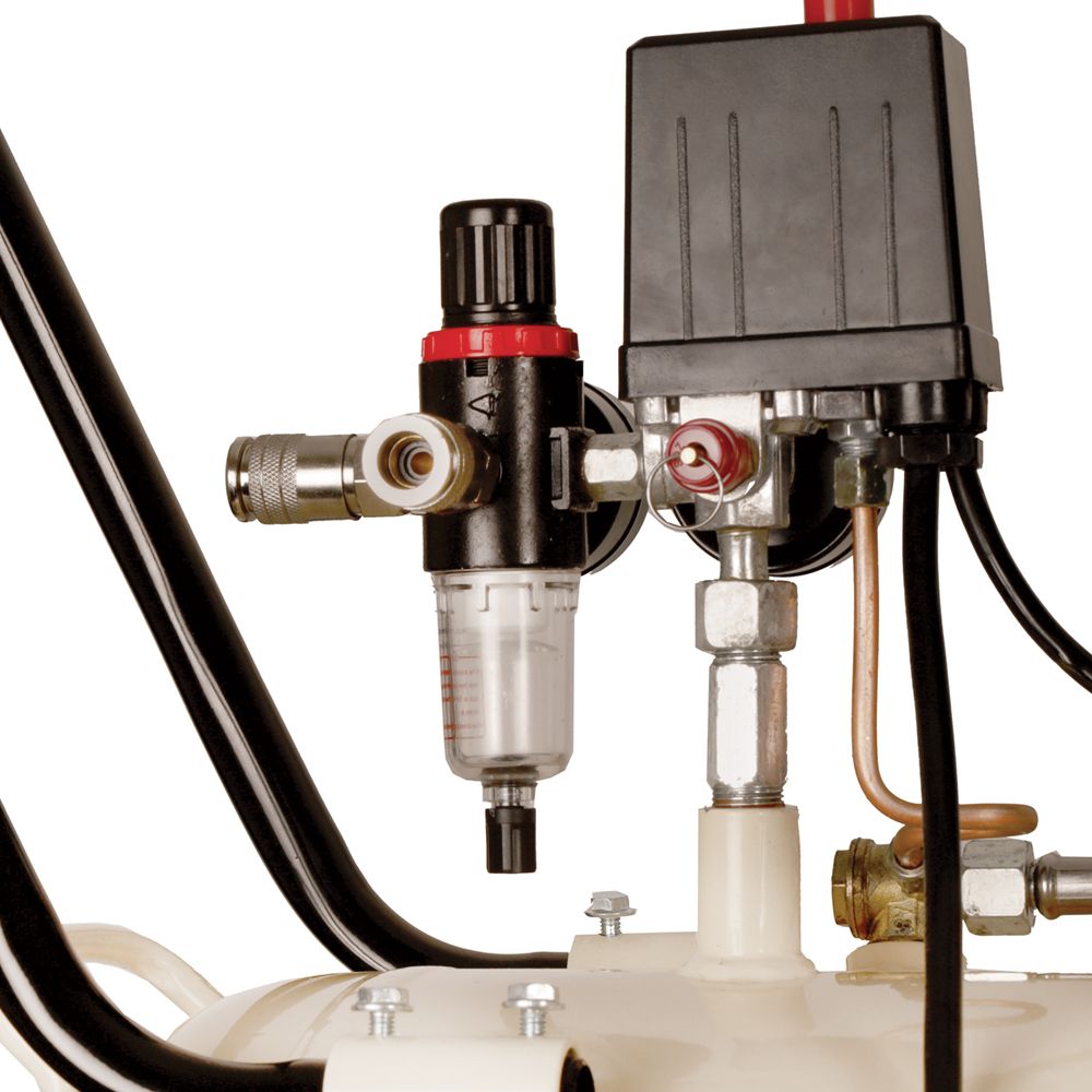 Tradeair 100L Silent Oil Free Direct Drive Multi Cylinder
