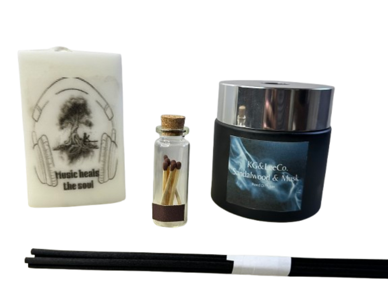 KG&amp;Lee Matt Black Sandalwood &amp; Musk