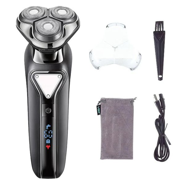 Cordless Rechargeable Professional Grooming Shaver for Men |V306