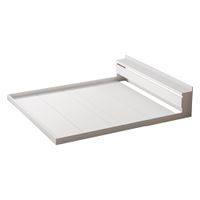 Modern Floor Single Bed White J-BD-003