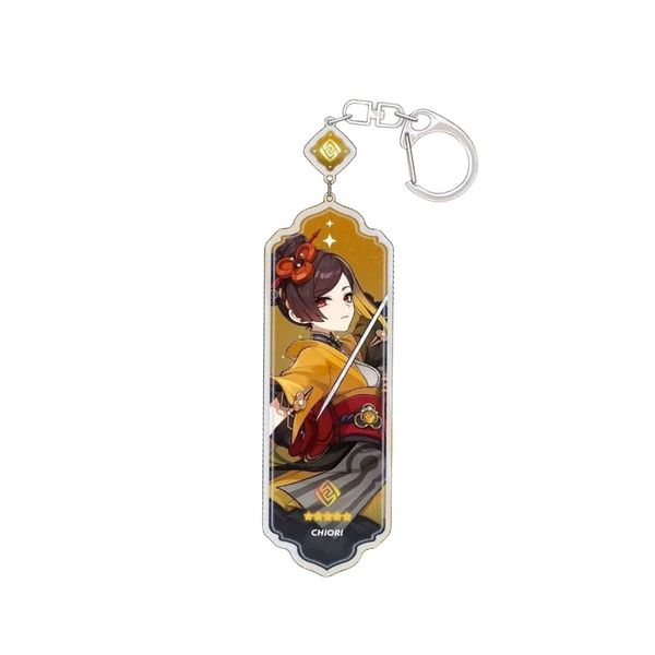 Chiori Character Keyring and Bag Ring - Cute Cartoon Keychain