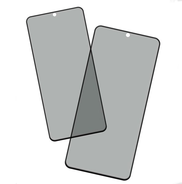 Privacy Glass Compatible with Samsung Galaxy A34 - (Pack of 2) Anti Spy Screen Guard