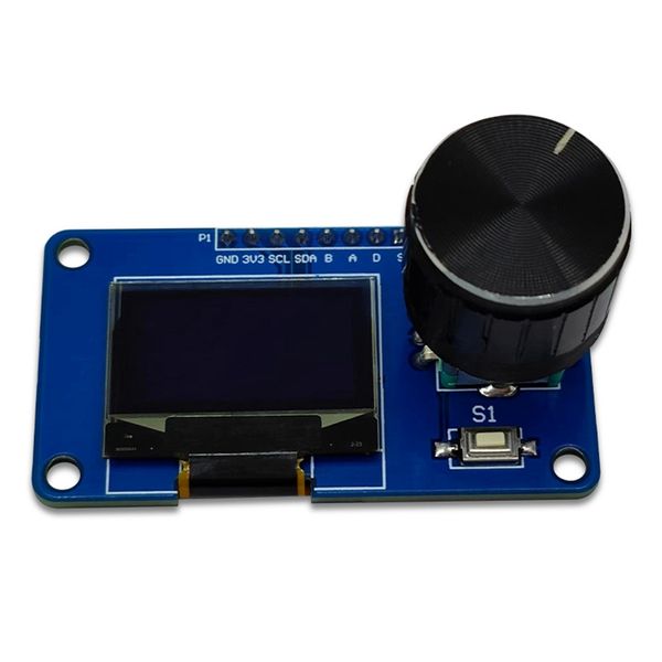 0.96 Inch OLED Display Module with Buttons EC11 Rotary Encoder