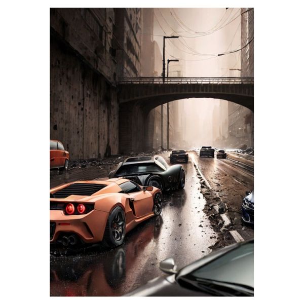 Old Town Cars - A1 Poster