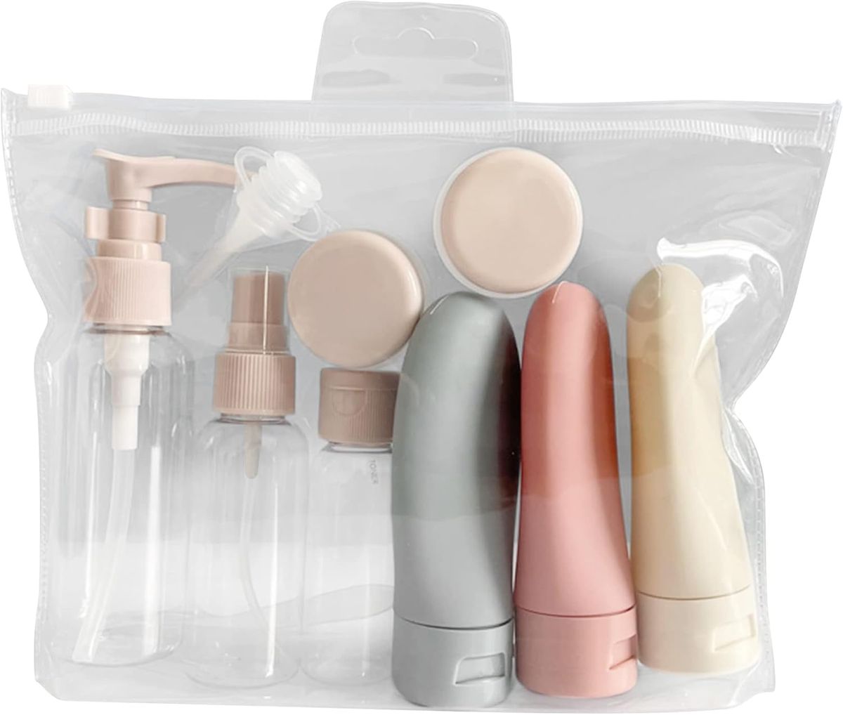 11 Piece Travel Bottle Set For Toiletries