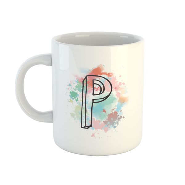 Alphabet Mug - P