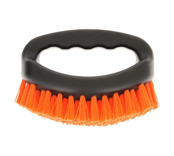 Potjie Brush Orange/Black 240 x 150 x 70 mm