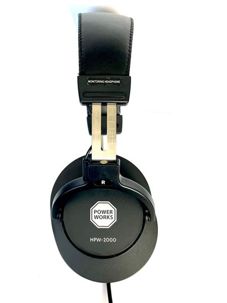 Powerworks HPW2000 Studio Closed-back Dynamic Headphones