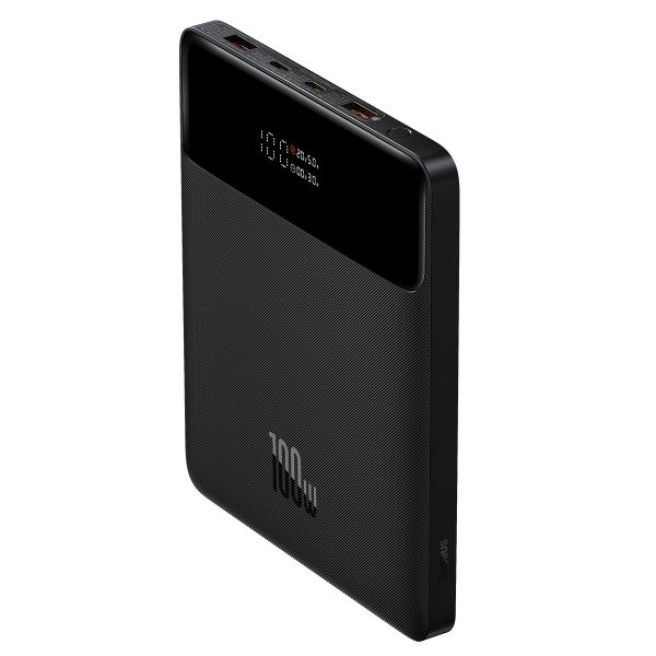 Baseus Blade 20,000mAh 100W Digital Display Quick Charge Power Bank - Black