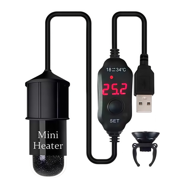 OQIMAX Adjustable 10w Betta Heater for Aquarium