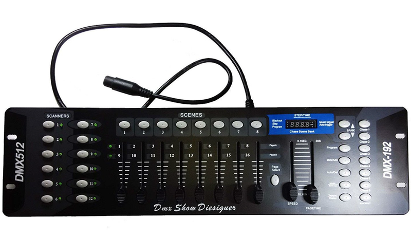 DMX 512 Metal Controller for Professional Show Lighting Control Set