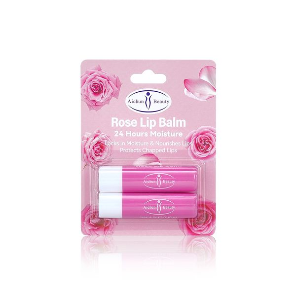 Rose Petal Hydrating Lip Balm Duo