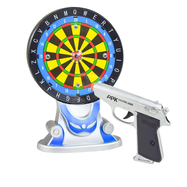 Kids Laser Shooting Gun Game Dart Board