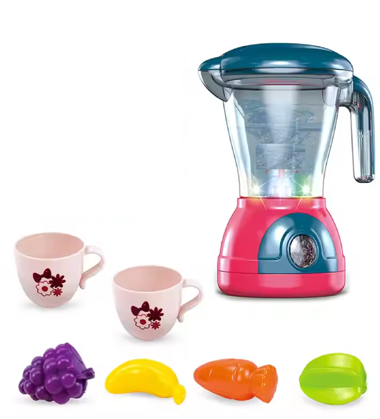 Kids' Pretend Play Blender Set - Battery-Operated Kitchen Toy