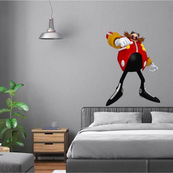 Doctor Eggman Sonic the hedgehog Wall Art