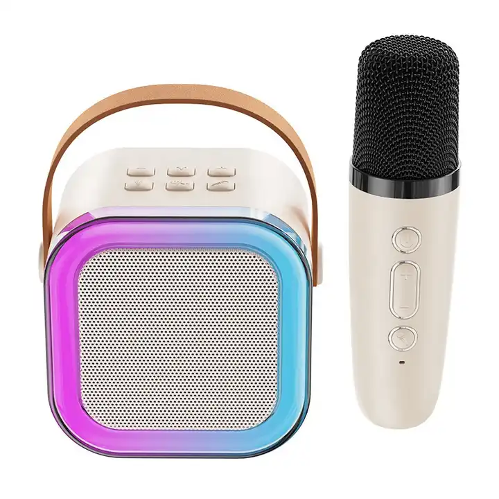 Home Theater Mini Speaker Karaoke Blue tooth Wireless Portable Microphone Shop Today. Get it