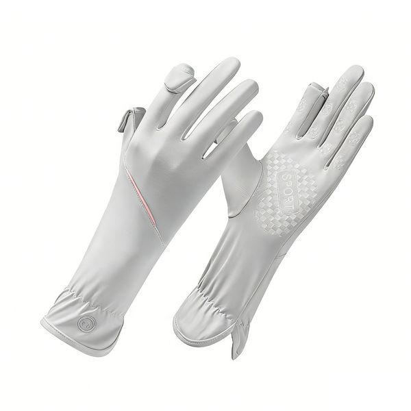 Sun Gloves For Women UV Protection,Thin UPF 50+ Full Finger Driving Gloves