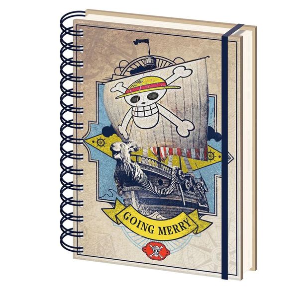 One Piece Live Action (The Going Merry) A5 Wiro Notebook