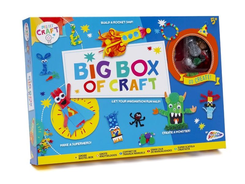 Grafix Big Box Of Craft Blue
